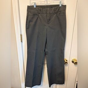 Dockers Gray Chino Pants Straight Leg Stretch Women’s 8M 30x26